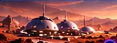 Illustrative Mars habitat