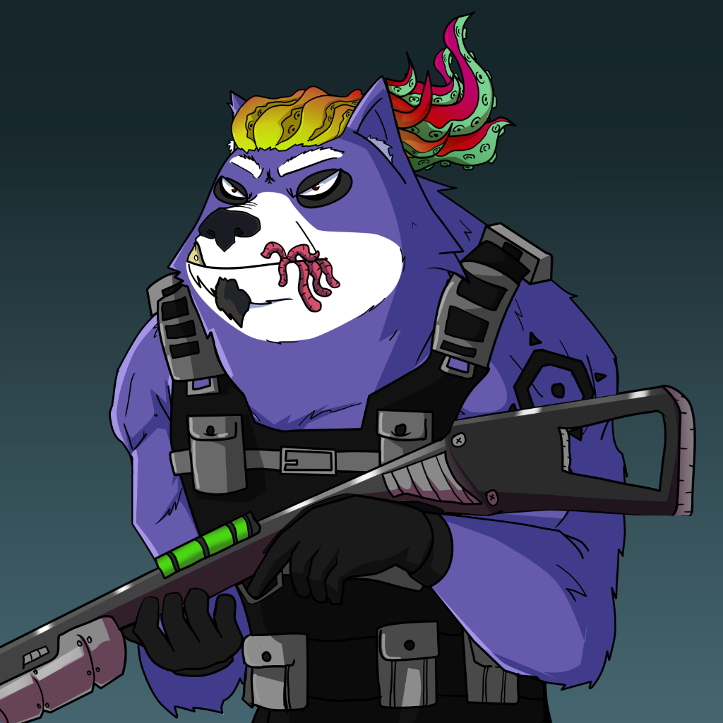 Original Doge Army Mission to Mars NFT artwork
