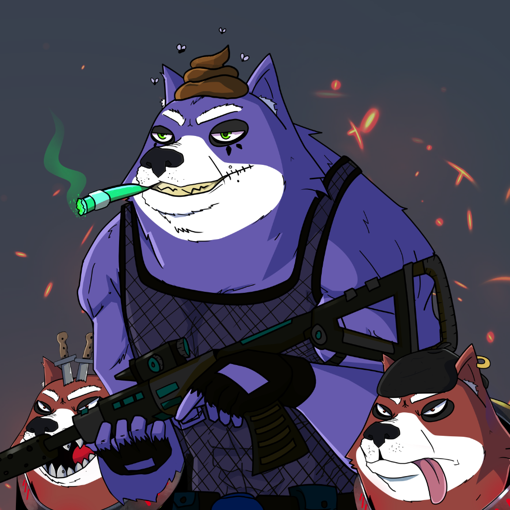 Original Mission to Mars Space Doge artwork, curated selection 8
