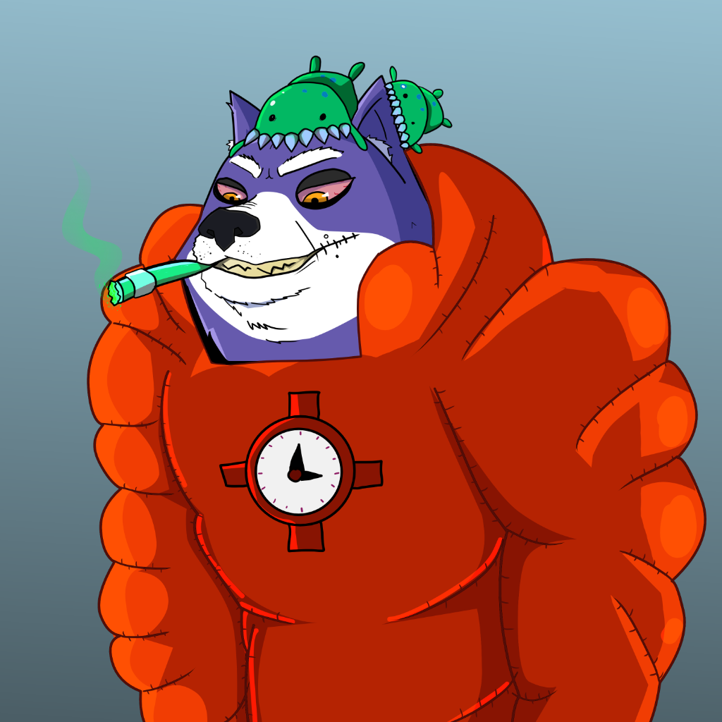 Original Mission to Mars Space Doge artwork, curated selection 12